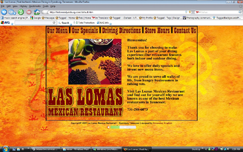 Las Lomas Mexican Restaurant in Dyersburg Tennessee