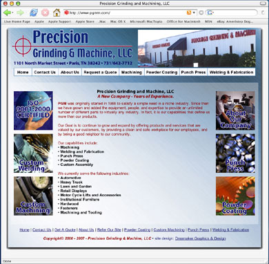 Precision Grinding & Machine, LLC - Paris, Tennessee